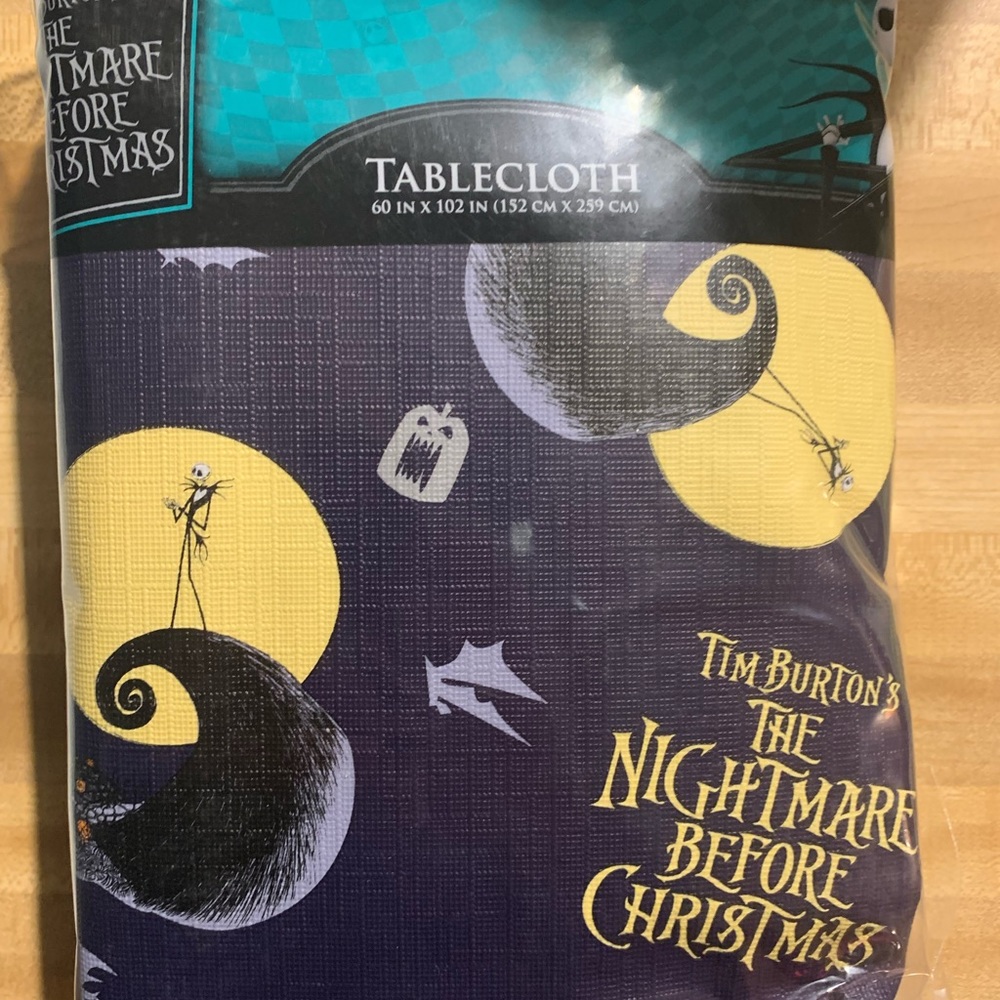 Nightmare before Christmas Table Cloth